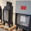 Ložište na drva - staklo na podizanje 65x57 S