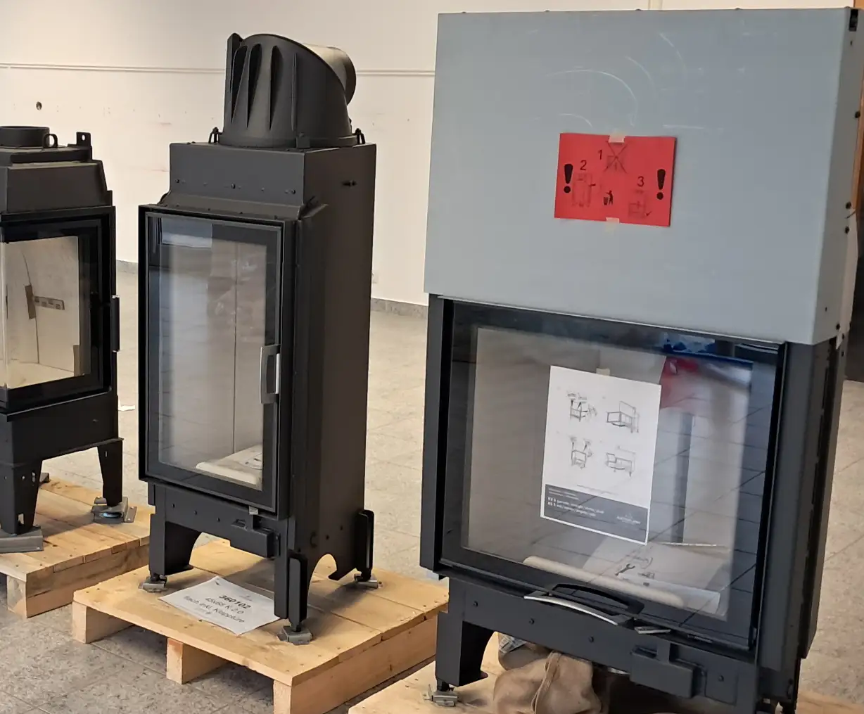 Ložište na drva -na podizanje  65x57 S - Slika 3