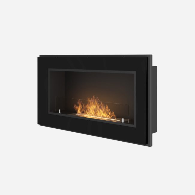 Biokamin FRAME 900 crni sa staklom
