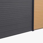 Ograda Fully closed STONE GREY