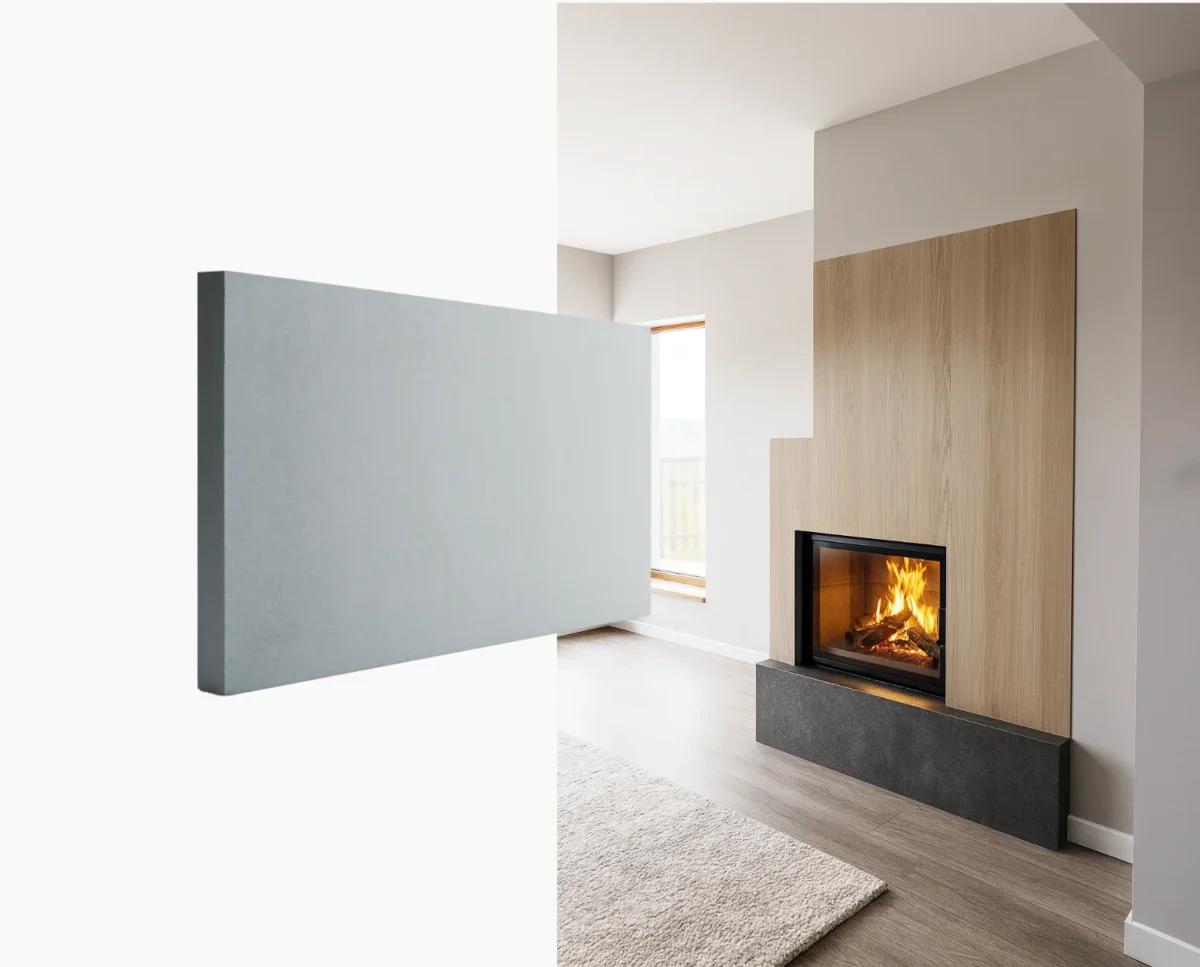 Skamol kamini / SkamoCeramic S-Isol 1000x610x50 mm