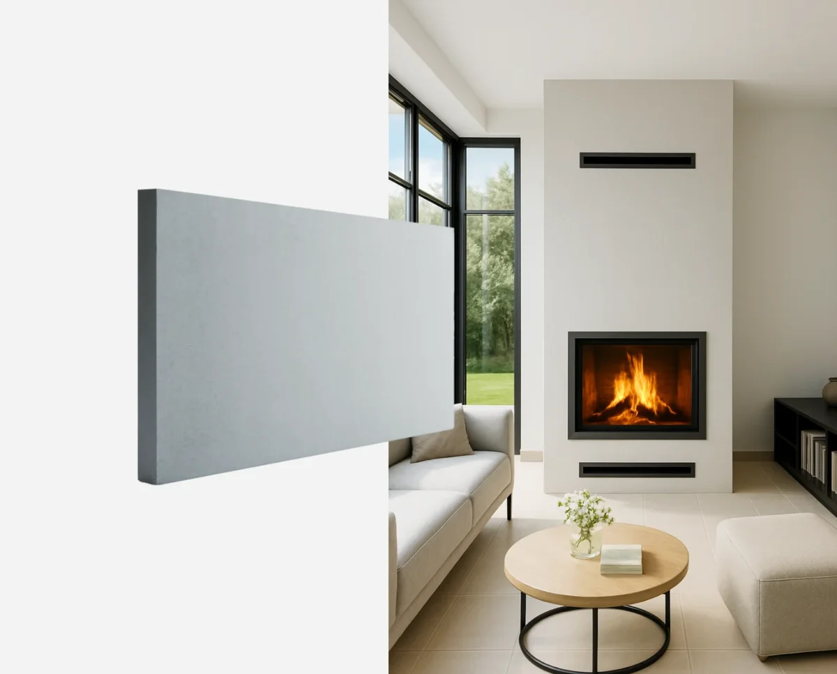 Skamol kamini / Skamol 1000x610x75 mm