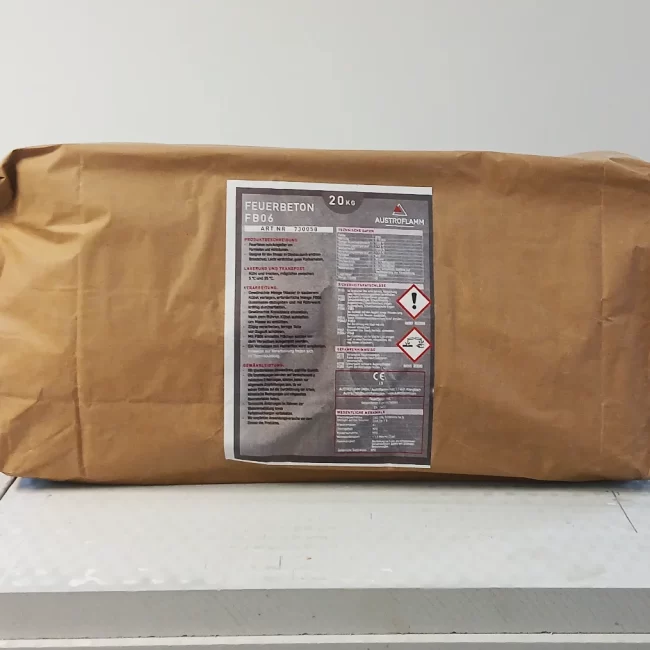 FB06 Vatrostalni beton 1200 Ready-Mix