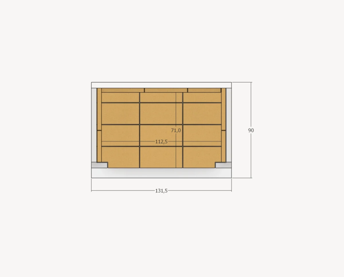 Vrtni roštilj 112/2 + šamot 40x20x4 cm - Slika 8