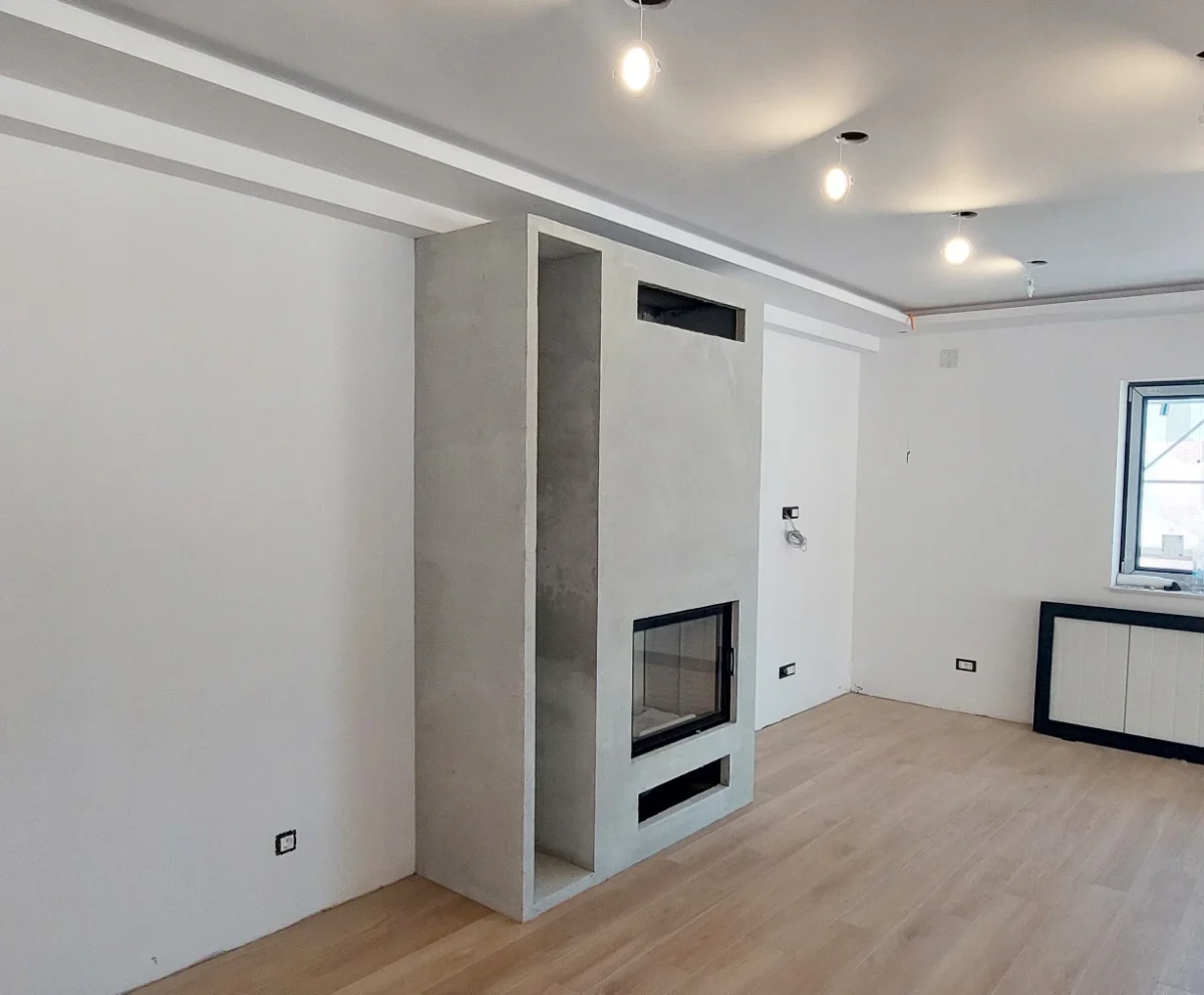 Kamin AW-7/2 - Zelina, ložište 75x57 cm + niša za drva - Slika 3