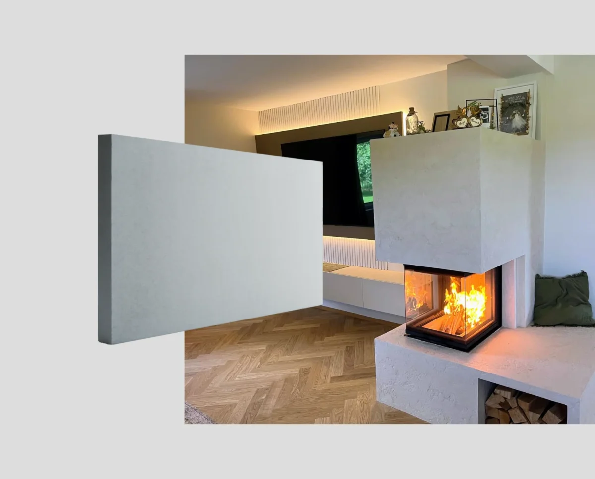 Skamol kamini / SkamoCeramic S-Isol 1000x610x30 mm