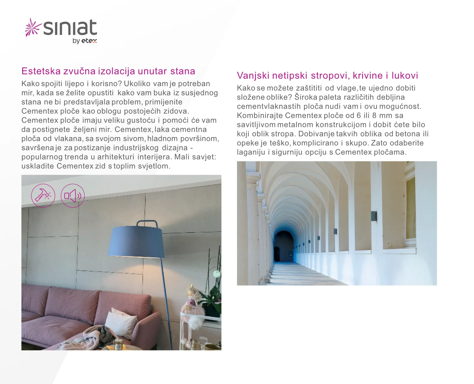 Cementex - cementne ploče / izdržljive ploče za suhu gradnju i zaštitu od buke - Slika 8